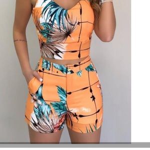 Two  piece short set